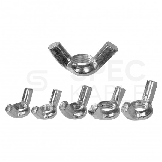 Zestaw nakrętek motylkowych 150szt. MAR-POL