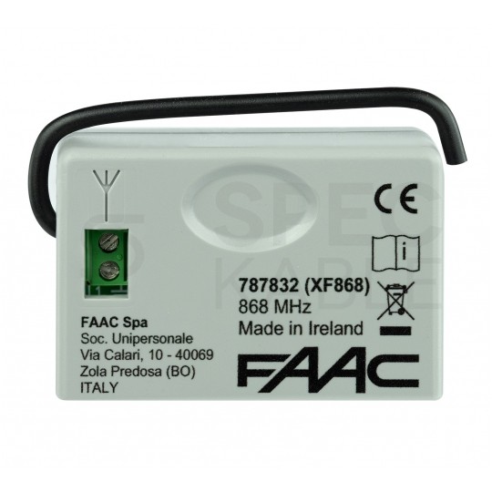 Zestaw napęd automatyczny do bram skrzydłowych FAAC ALFA 414 (2x siłownik + 1x pilot + moduł radiowy + centrala + fotokomórki + akcesoria)