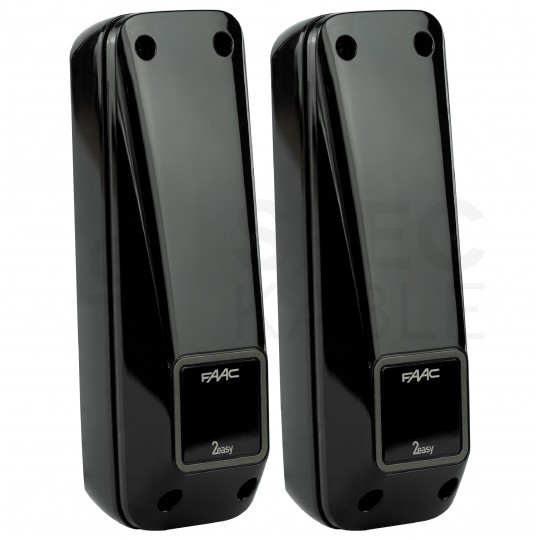 Zestaw napęd automatyczny do bram skrzydłowych FAAC ALFA 414 (2x siłownik + 1x pilot + moduł radiowy + centrala + fotokomórki + akcesoria)