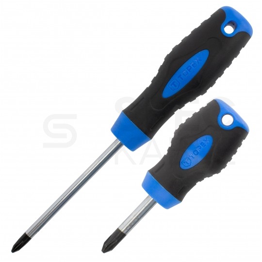 Zestaw narzędzi i kluczy warsztatowych 56 elementów TOPEX 38D224 + walizka