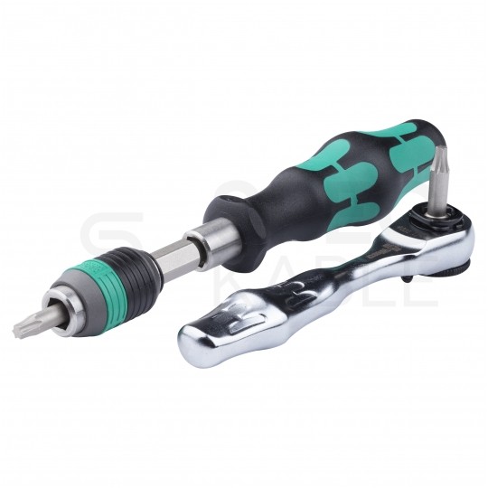 Zestaw narzędzi rowerowych bitów z nasadkami i grzechotką z etui 39 elementów + 2 łyzki do opon Bicycle Set 3 WERA