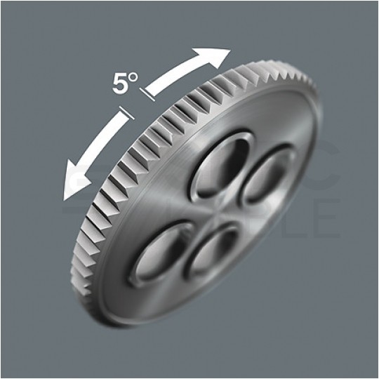 Zestaw narzędzi rowerowych wielofunkcynych kluczy nasadowych i bitów z grzechotką i etui 27 elementów Bicycle Set 7 WERA