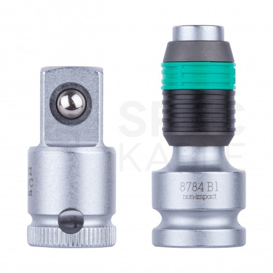 Zestaw narzędzi rowerowych wielofunkcynych kluczy nasadowych i bitów z grzechotką i etui 27 elementów Bicycle Set 7 WERA