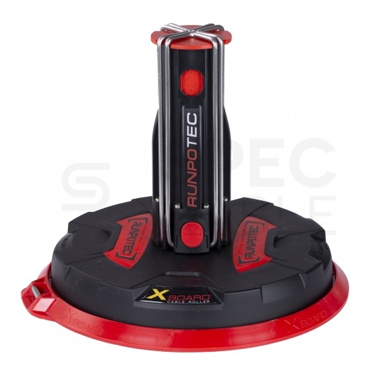 Zestaw narzędzi (Rozwijak bębnowy do kabli i przewodów XB 300 + Trzpień wielofunkcyjny do rozwijaków + Walizka narzędziowa) 10170 RUNPOTEC