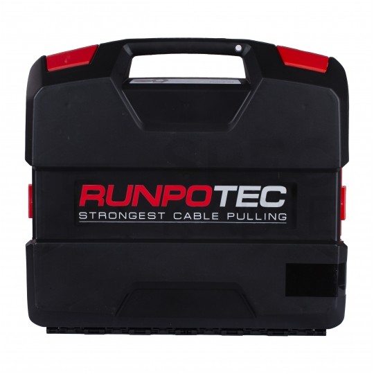 Zestaw narzędzi (Rozwijak bębnowy do kabli i przewodów XB 300 + Trzpień wielofunkcyjny do rozwijaków + Walizka narzędziowa) 10170 RUNPOTEC