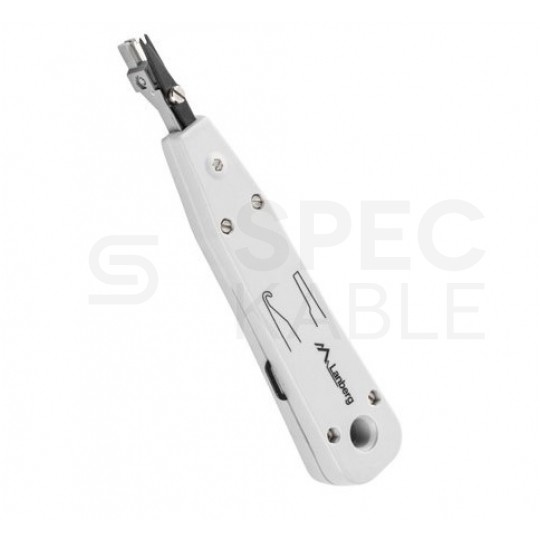 Zestaw narzędzi sieciowych Tester kabli LAN Zaciskarka RJ45 Komplet 4 elementów + etui LANBERG