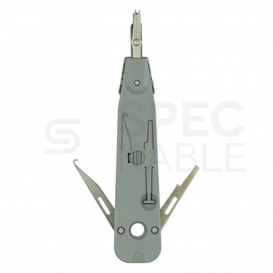 Zestaw narzędzi sieciowych Tester kabli LAN Zaciskarka RJ45 Komplet 6 elementów w walizce NEKU