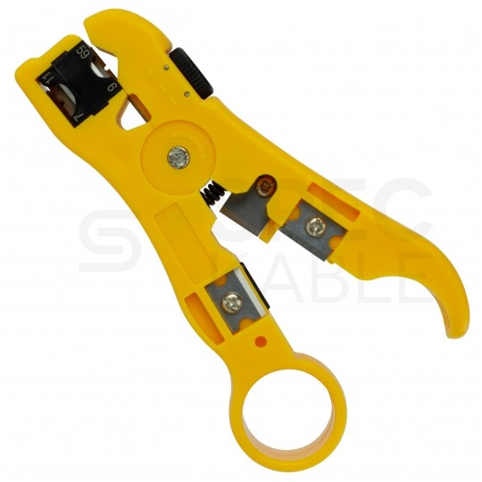 Zestaw narzędzi sieciowych Tester kabli LAN Zaciskarka RJ45 Komplet 6 elementów w walizce NEKU