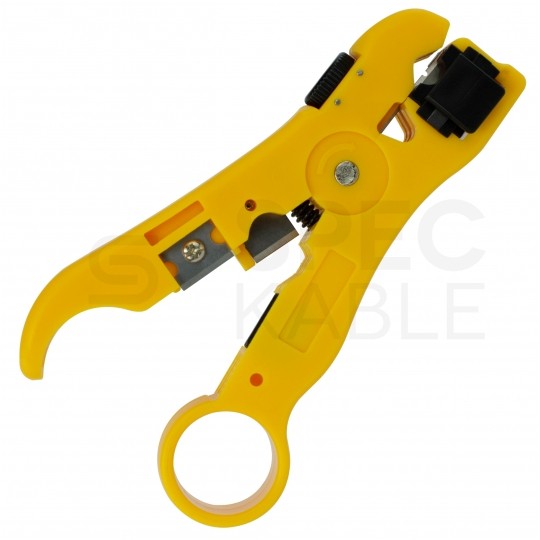 Zestaw narzędzi sieciowych Tester kabli LAN Zaciskarka RJ45 Komplet 6 elementów w walizce NEKU