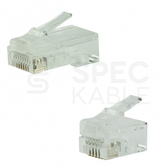 Zestaw narzędzi sieciowych Tester kabli LAN Zaciskarka RJ45 Komplet 6 elementów w walizce NEKU