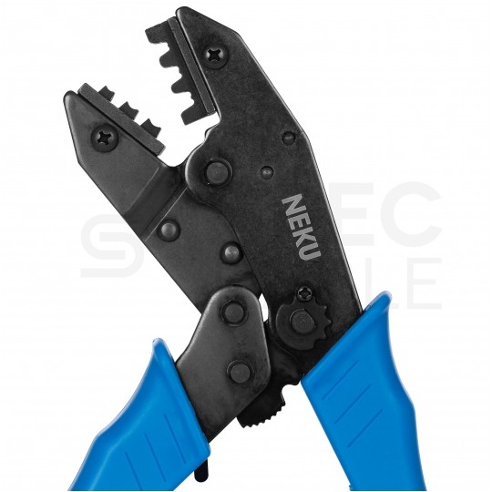 Zestaw narzędzi solarnych MC4 PV 7w1 + etui NEKU (ściągacz izolacji + zaciskarka MC4 + klucze + konektory)