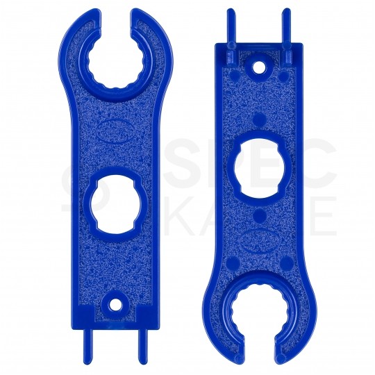 Zestaw narzędzi solarnych MC4 PV 7w1 + etui NEKU (ściągacz izolacji + zaciskarka MC4 + klucze + konektory)