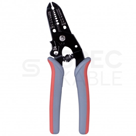 Zestaw narzędzi solarnych MC4 PV + walizka NEKU (ściągacz izolacji + zaciskarka MC4 z pozycjonerem + klucze)