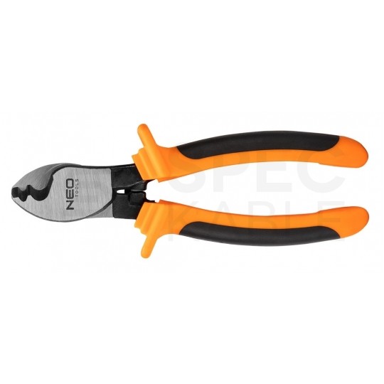 Zestaw narzędzi solarnych MC4 PV + walizka NEO 01-559 (ściągacz izolacji + zaciskarka MC4 + klucze + obcinak do kabli)