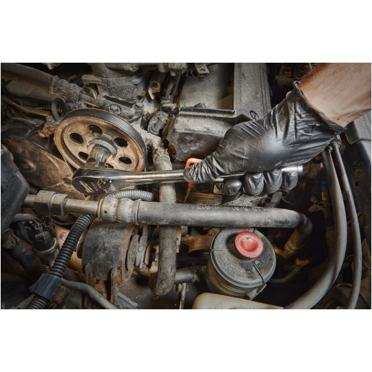 Zestaw nasadek metrycznych 1/4" z grzechotką 38 elementów MILWAUKEE