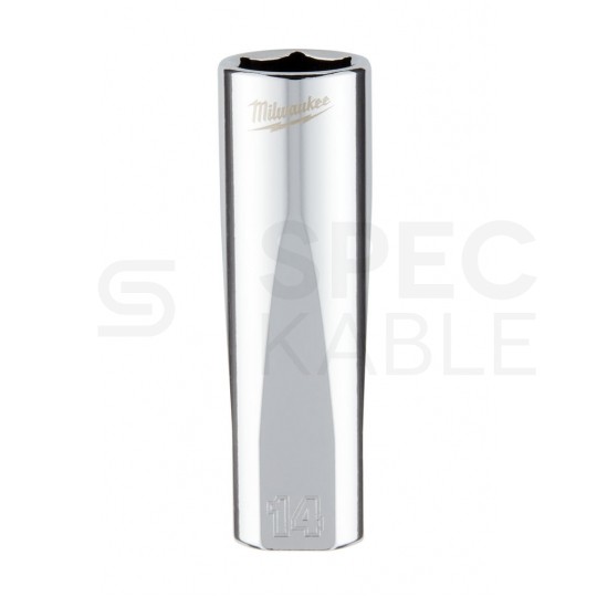 Zestaw nasadek sześciokątnych 3/8˝ z grzechotką i przedłużką MILWAUKEE