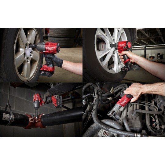 Zestaw nasadek udarowych 1/2'' 8-21mm Shockwave Impact Duty 10szt. MILWAUKEE