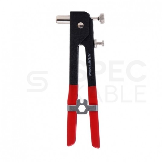 Zestaw nitownica ręczna do nitonakrętek + nitonakrętki 106 elementów Kraft&Dele