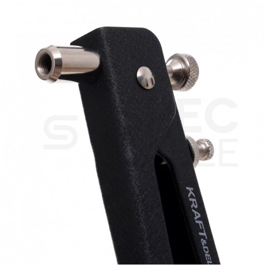 Zestaw nitownica ręczna do nitonakrętek + nitonakrętki 106 elementów Kraft&Dele