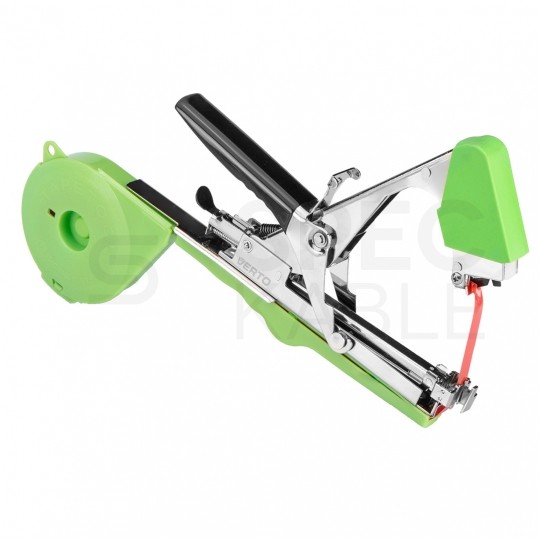 Zestaw ogrodowy do podwiązywania roślin (zszywacz tapener + taśma 25m + zszywki 200szt) VERTO