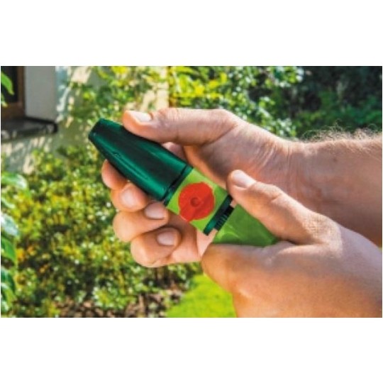 Zestaw ogrodowy Wąż 1/2" pomarańczowy 30m 4-warstwowy Economic NEO z przyłączem, zraszaczem prostym i złączkami VERTO