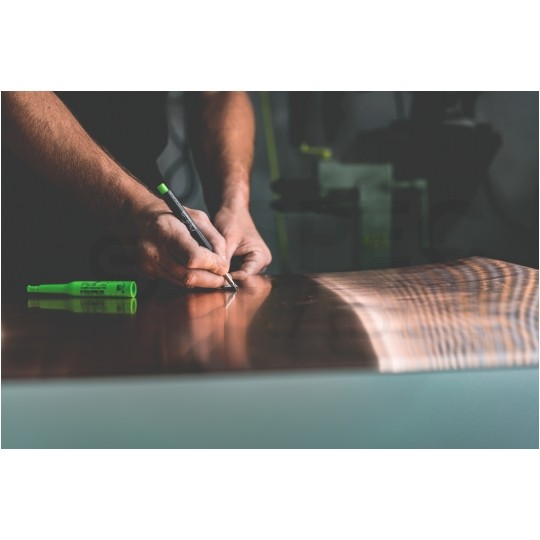 Zestaw - Ołówek automatyczny budowlany PICA 3030 + Wkłady zapasowe (10 sztuk) grafitowe 2,8mm (rozpuszczalne) PICA-Dry 30403