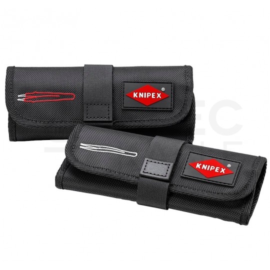 Zestaw Pincet uniwersalnych izolowanych VDE 1kV dla elektryka (5szt w etui) KNIPEX 92 00 04