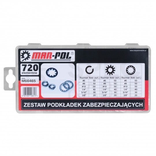 Zestaw podkładek zabezpieczających 720szt. MAR-POL