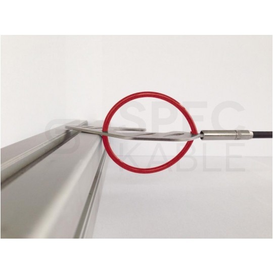 Zestaw prętów bazaltowych do wciągania, przeciągania kabli nad sufitami, pod podłogami w zestawie z akcesoriami 19-częściowy Runposticks Comfort RUNPOTEC