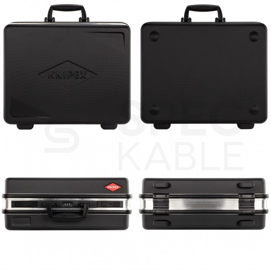 Zestaw profesjonalnych narzędzi izolowanych dla elektryka z walizką 13 elementów KNIPEX i WERA