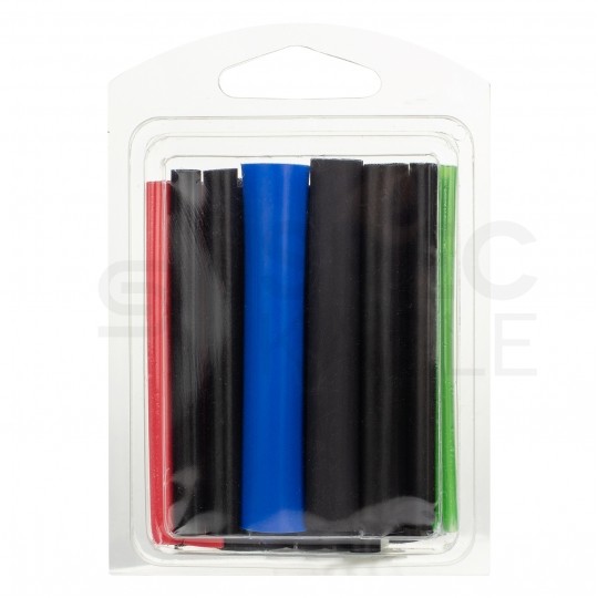 Zestaw rurek termokurczliwych RCH1 mix kolorów 7cm RADPOL 16szt w blisterze