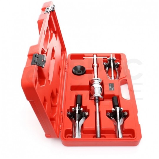 Zestaw ściagaczy do łóżysk wewnętrznych 6 elementów w walizce Kraft&Dele