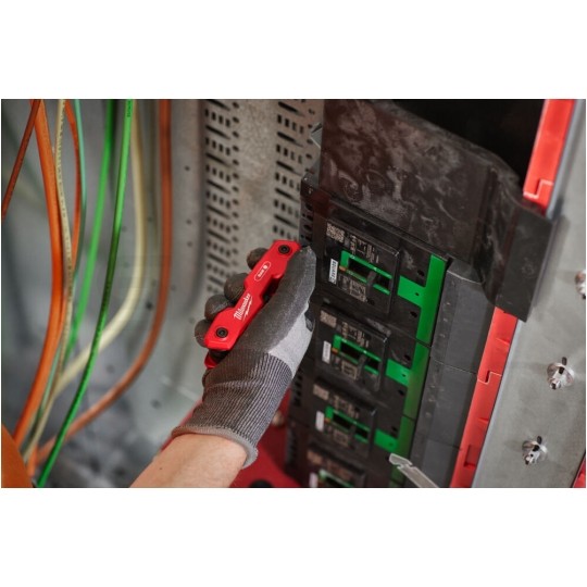 Zestaw składanych kluczy imbusowych HEX 9 szt. MILWAUKEE