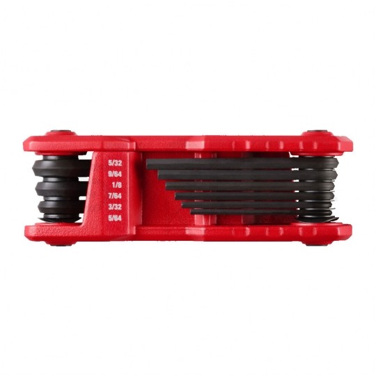 Zestaw składanych kluczy imbusowych HEX 9 szt. MILWAUKEE