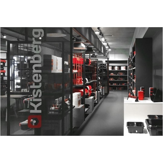 Zestaw skrzyń na narzędzia na kółkach, mobilna 450x380x800mm C-BLOCK PRO Kistenberg KXCS454080-4C - Edycja limitowana