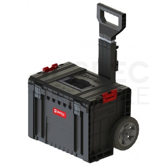 Zestaw skrzynek modułowych na kółkach 3w1: walizka Pro Toolbox + skrzynka Pro Toolbox + skrzynia na kołach Pro Cart Qbrick System PRO SET 1