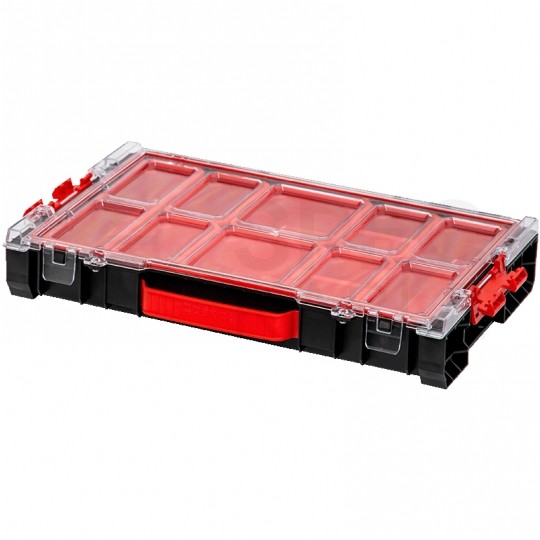 Zestaw skrzynek modułowych na kółkach 4w1: skrzynia CART 2.0 + Toolbox 2.0 + Toolcase + Organizer 100 QBRICK SYSTEM PRO SET