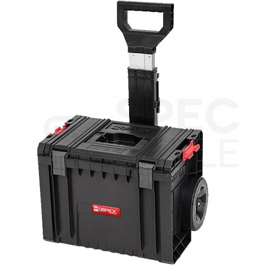 Zestaw skrzynek modułowych na kółkach 4w1: skrzynia CART 2.0 + Toolbox 2.0 + Toolcase + Organizer 100 QBRICK SYSTEM PRO SET