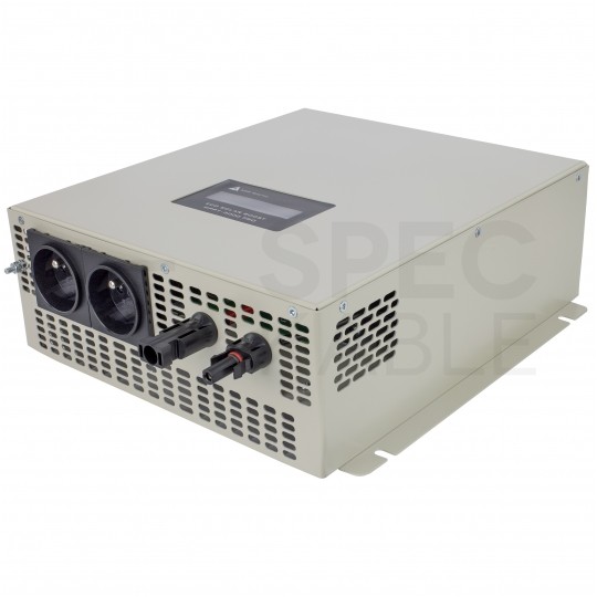 Zestaw solarny 2050W do grzania wody w bojlerach: Przetwornica ECO Solar Boost MPPT-3000 PRO 3,5kW + 5x Panel solarny monokrystaliczny 410W + 2x25mb kabel solarny 4mm2 + złącza MC4