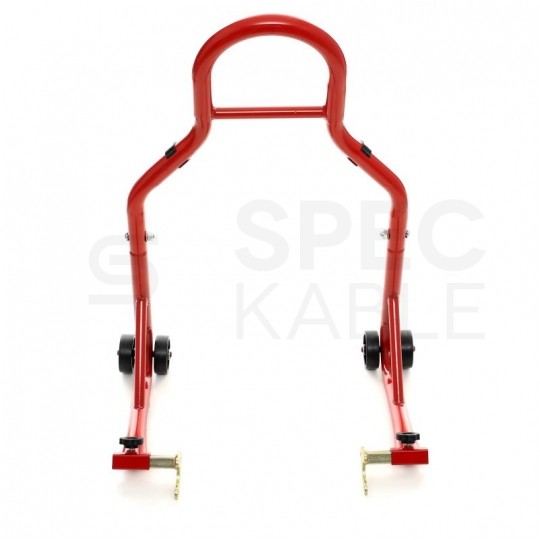 Zestaw stojaków, podnośników motocyklowych pod przednie i tylnie koło 2szt Kraft&Dele