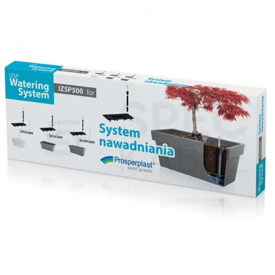 Zestaw, system nawadniający do doniczek Cube & Tubus System 42x180x505mm Prosperplast