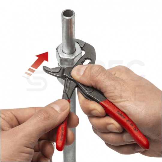 Zestaw Szczypce nastawne Cobra 150mm + Szczypce tnące ze zwiekszonym przełożeniem 160mm w Etui na pasek KNIPEX 00 20 72 V02