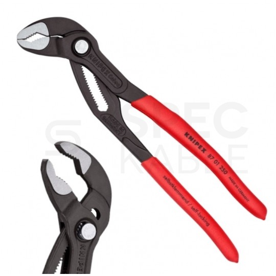 Zestaw Szczypce nastawne Cobra 250mm + Szczypce nastawne uniwersalne 180mm KNIPEX 00 31 20 V03