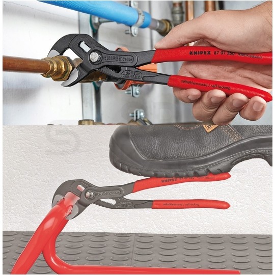 Zestaw Szczypce nastawne Cobra 250mm + Szczypce nastawne uniwersalne 180mm KNIPEX 00 31 20 V03