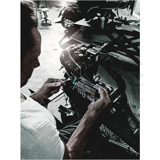 Zestaw Tool-Check Plus z grzechotką 1/4" WERA