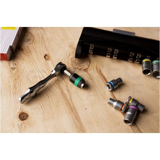 Zestaw Tool-Check Plus z grzechotką 1/4" WERA