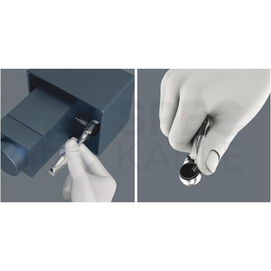 Zestaw Tool-Check Plus z grzechotką 1/4" WERA