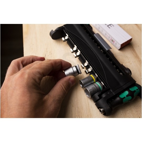 Zestaw Tool-Check Plus z grzechotką 1/4" WERA