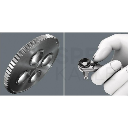 Zestaw Tool-Check Plus z grzechotką 1/4" WERA