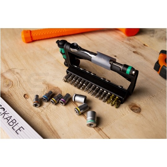 Zestaw Tool-Check Plus z grzechotką 1/4" WERA